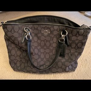 Coach black classic purse